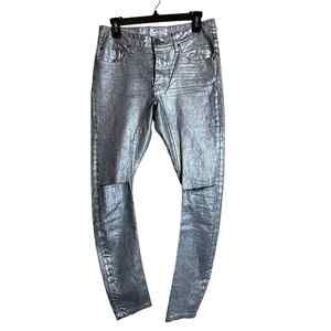 One Teaspoon NWT Kidd’s Drop Crotch Skinny Jeans in Nightshade $139 Size 25